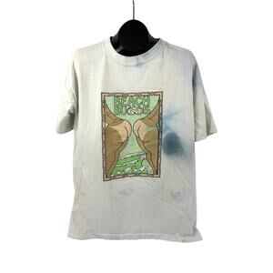 VTG Tie Dye Beach Bums XL T-shirt 1980s 1990s Short Sleeve Cotton